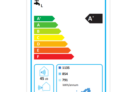 150 liter Ariston Nuos plus S2 warmtepompboiler